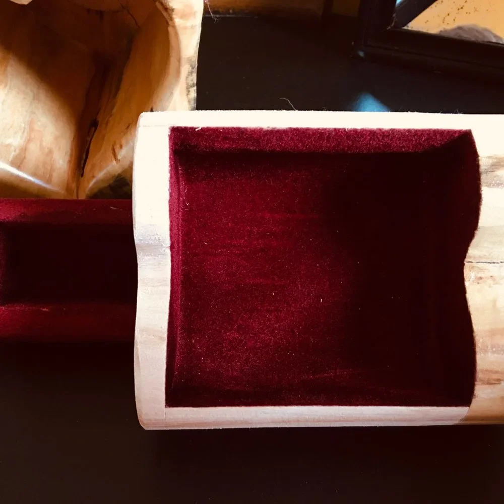 FIRM PRICE!  Amazing Artisan Made Wood Jewelry Box w/Hidden Compartments